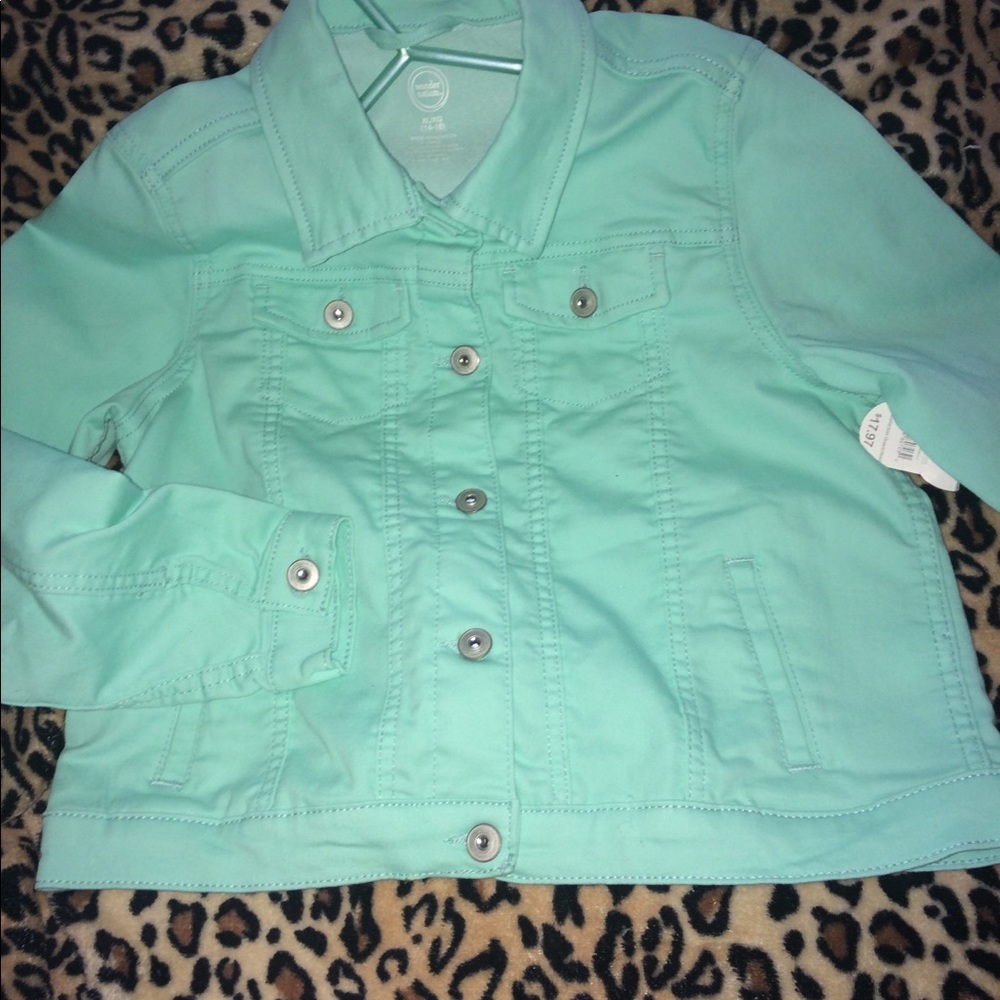 Two 4 one stretchy blue Jean jackets
